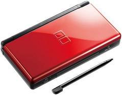 Red Crimson & Black Nintendo DS Lite Nintendo DS (Pre Owned, No Box)