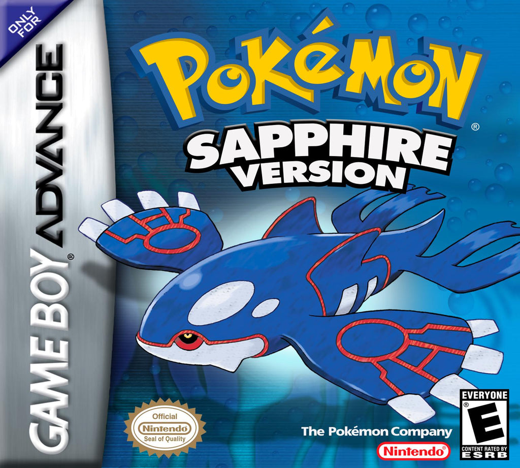 Pokemon Sapphire GameBoy Advance