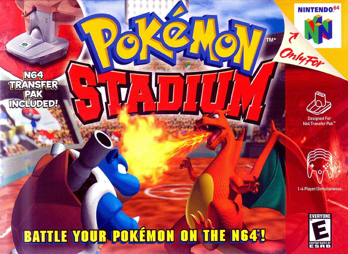 Pokemon Stadium Nintendo 64 (Loose, No Box, No Manual)