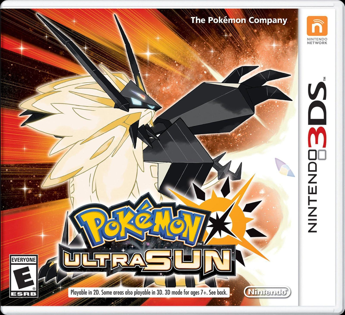 Pokemon Ultra Sun Nintendo 3DS