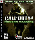 Call of Duty 4 Modern Warfare [Game of the Year] Playstation 3